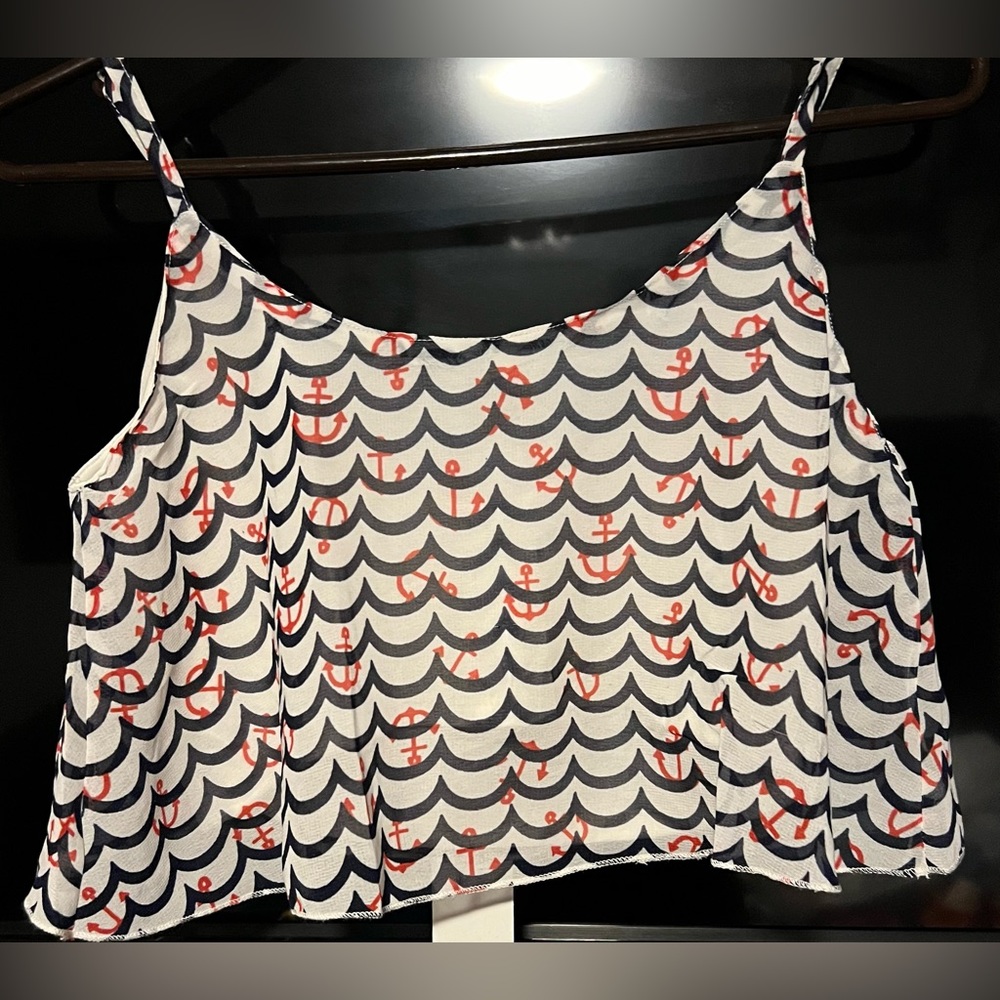 Lagaci Women’s Adjustable Strap Crop Top